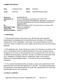 Former Carpetright, Layerthorpe, York, YO31 7UP PDF 354 KB