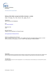 History of the Tether Concept and Tether Missions: a Review Chen, Yi; Huang, Rui ; Ren, Xianlin ; He, Liping ; He, Ye