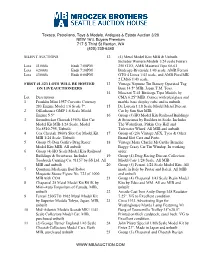 Texaco, Petroliana, Toys & Models, Antiques & Estate Auction 3/20 NEW 16% Buyers Premium 717 S Third St Renton, WA