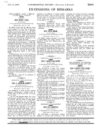 Extensions of Remarks E2091 EXTENSIONS of REMARKS