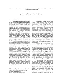 6.6 an Algorithm Deriving Snowfall from an Ensemble of Sonic Ranging Snow Depth Sensors