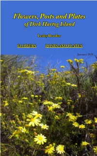 Flowers, Posts and Plates of Dirk Hartog Island