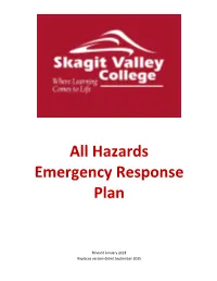 Hazards Emergency Response Plan