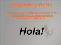 Proyecto UTUTO