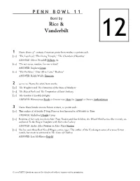 Rice & Vanderbilt