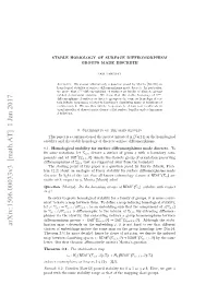 Stable Homology of Surface Diffeomorphism Groups Made Discrete