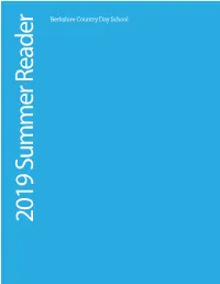 Students at BCD Are Encouraged to Read Widely This Summer
