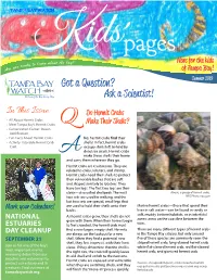 Summer 2019 Ask a Scientist!