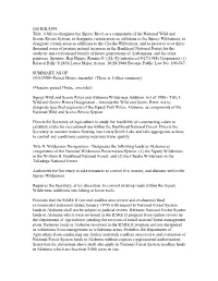 100 H.R.5395 Title: a Bill to Designate the Sipsey River As a Component Of