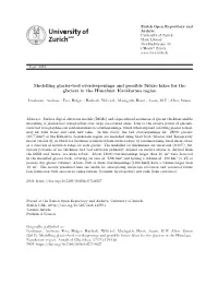 Modelling Glacier-Bed Overdeepenings and Possible Future Lakes for the Glaciers in the Himalaya–Karakoram Region