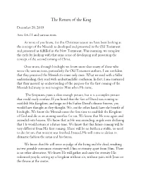 Sermon Notes