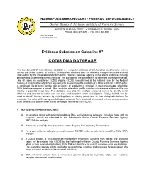 Codis Dna Database