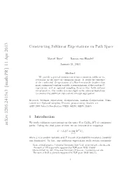 Constructing Sublinear Expectations on Path Space