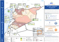 Humanitarian Organizations TARTOUS DEIR-EZ-ZOR ! V Ĵ Ĳ ² Tartous R Homs !! ¥ 13 Common Operational Areas E HOMS Deir Ez-Zor
