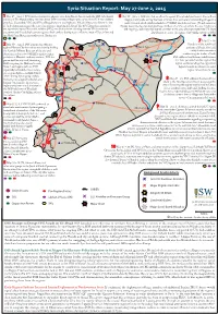 SYR SITREP Map May 27-June 2 2015