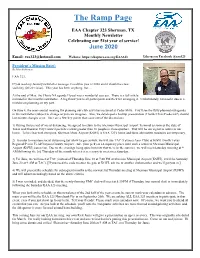The Ramp Page June 2020