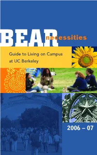Bearnecessities Guide to Living on Campus at UC Berkeley