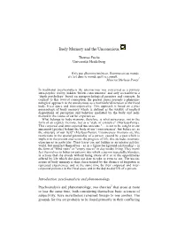 Body Memory and the Unconscious