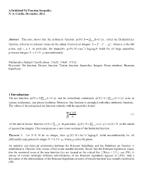 A Dedekind Psi Function Inequality N