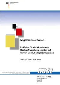 Migrationsleitfaden