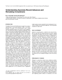 Understanding Apomixis: Recent Advances and Remaining Conundrums