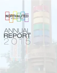 Annual Report 2015 Welcome
