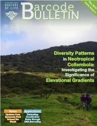 Diversity Patterns in Neotropical Collembola: Elevational Gradients