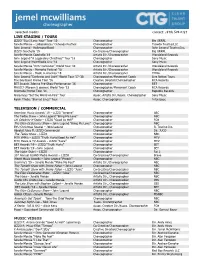 Jemel Mcwilliams Resume