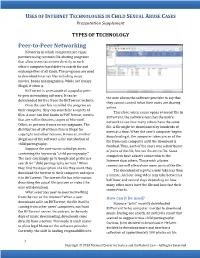Peer-To-Peer Networking