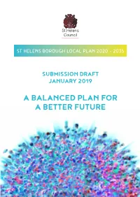 St Helens Borough Local Plan 2020-2035 Submission Draft