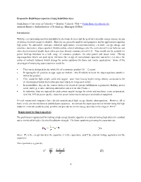 Proposal to Build Supercapacitors Using Solid Dielectrics