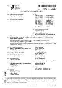Biomaterials Formed by Nucleophilic Addition