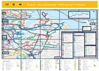 East Auckland Network Map
