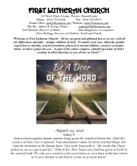 Fourth Sunday After Pentecost