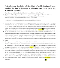 Hydrodynamic Simulation of the Effects of Stable In-Channel Large Wood On