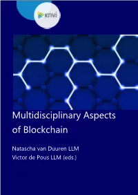 Multidisciplinary Aspects of Blockchain