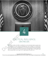 Chapter 4. Political Influence on Media