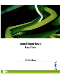 2011 with Optional Section on Hydrologic Services