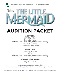 Audition Packet