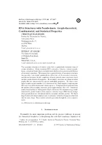 RNA Structures with Pseudo-Knots: Graph-Theoretical, Combinatorial