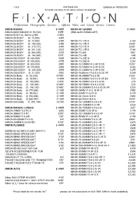 1 of 3 2Nd Hand List 6-Month Warranty on All Items Without an Asterisk