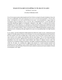 Integrated 2D Geophysical Modeling Over the Juan De Fuca Plate Asif