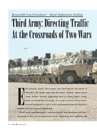 Third Army: Directing Traffic at the Crossroads of Two Wars