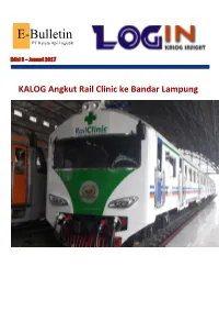 E-Bulletin PT Kereta Api Logistik