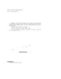 ON MEANS, POLYNOMIALS and SPECIAL FUNCTIONS Johan Gielis