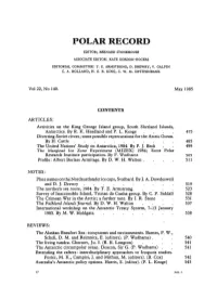 Polar Record