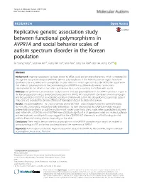 Replicative Genetic Association Study Between Functional Polymorphisms