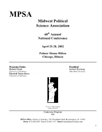 2002 Conference Program