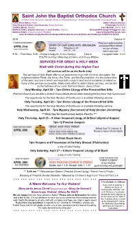 Palm Sunday, We’Ll Arrive at the Distinct Point of Holy Week