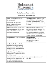 Teachers Guide Popup Activities and Answers